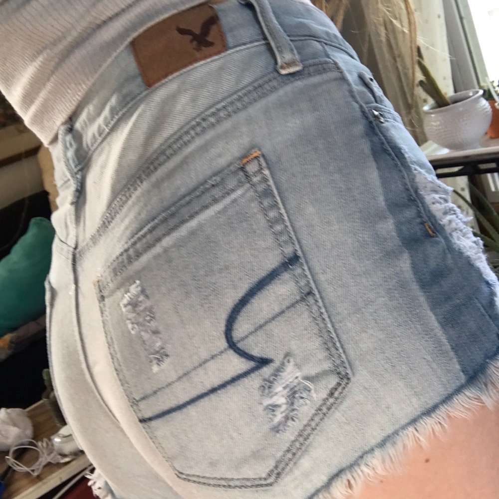 American eagle jean shorts